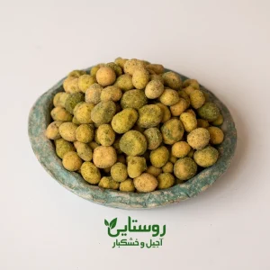 بادام زمینی روکش دار (پیاز جعفری) 250گرم