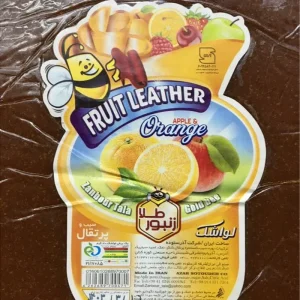 لواشک پرتقال و سیب (زنبور طلا)