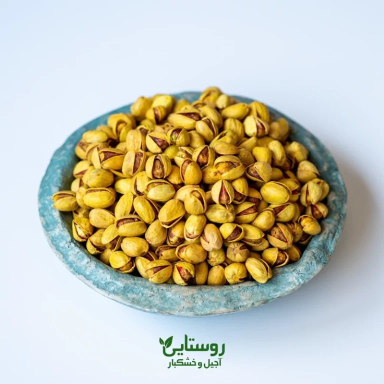 پسته کله قوچی زعفرانی نمکی